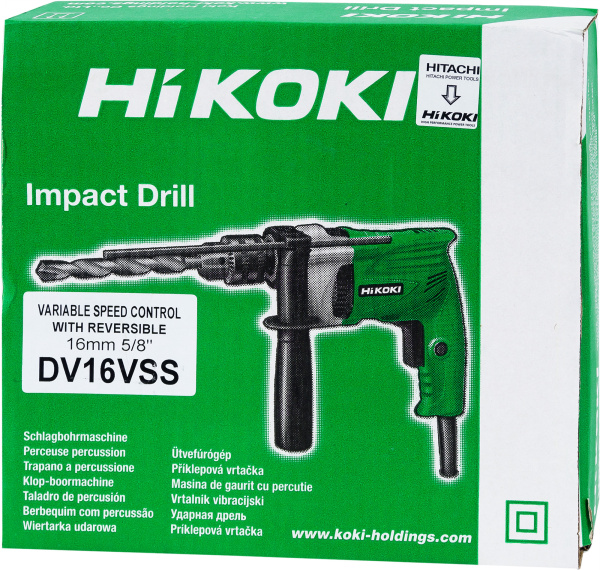 Дрель ударная Hikoki DV16VSS