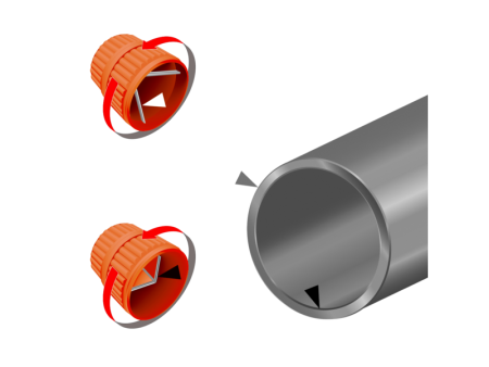 Трубка для снятия фасок, алюминиевый корпус 318-38/318-54