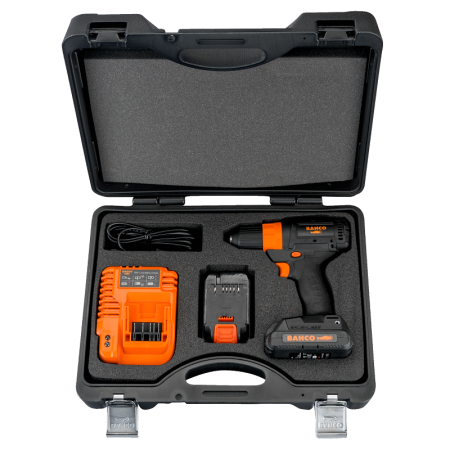 Дрель шуруповерт с быстрозажимным патроном BCL33D1K1