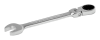 Комбинированные ключи с трещоткой и плавающей головкой. Дюймовые размеры 41RZ