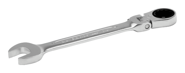 Комбинированные ключи с трещоткой и плавающей головкой. Дюймовые размеры 41RZ