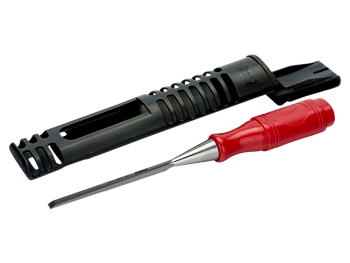 Стамеска с однокомпонентной красной рукояткой 1031