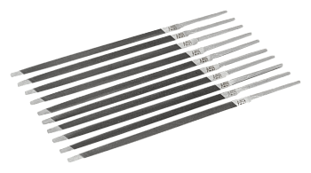 Напильник заостренный двойной сверхтонкий, промышленная упаковка, без ручки 4-188-0