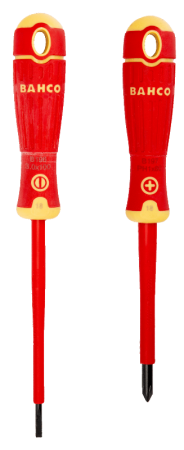 Набор изолированных отверток под винты со шлицем и Phillips, 2 штуки B220.002 Набор изолированных отверток под винты со шлицем и Phillips, 2 штуки B220.002
