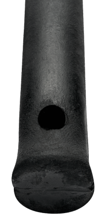 Кувалда со слегка выпуклыми бойками, резиновая рукоятка, усиленная стальными стержнями 489-1100/489-1800