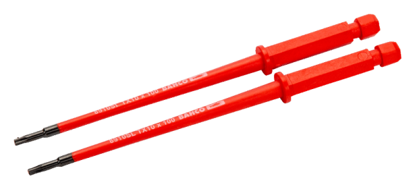 Изолированная отверточная вставка под винты TORX® 8910SL-2P – 8930SL-2P