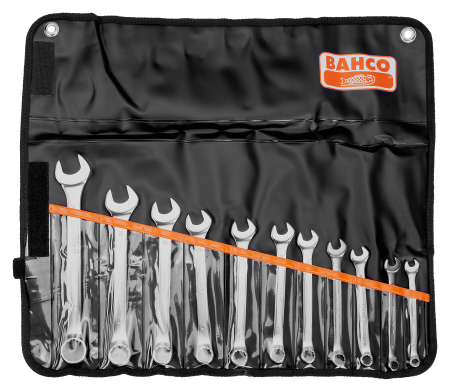 Набор комбинированных ключей, пластиковый чехол 111M/11T