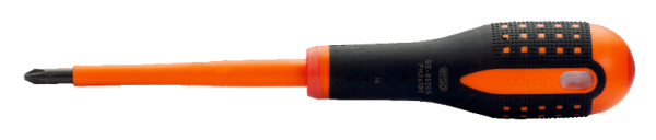 Отвертки комбинированные изолированные с рукояткой ERGO™ под винты со шлицем и Phillips BE-8510S – BE-8520S