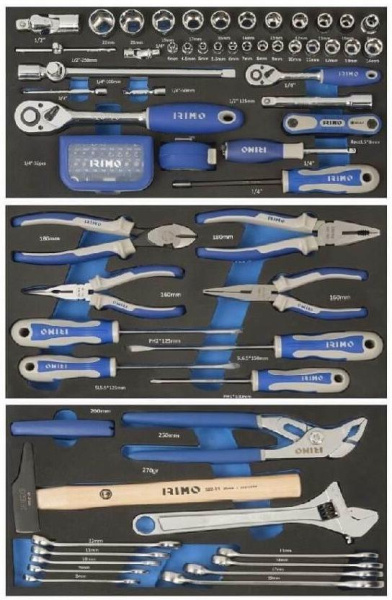 Тележка на колесиках 3 в 1 IRIMO с ложементами 9021FTW520FF1