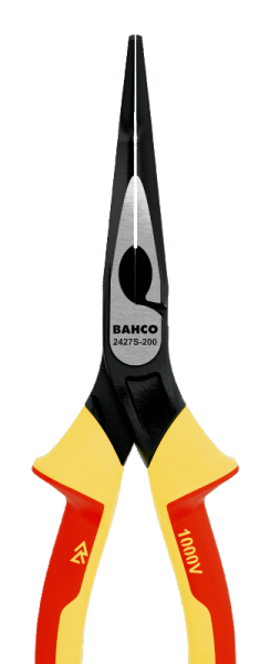 Изолированные плоскогубцы с удлиненными изогнутыми губками, 60° 2427S
