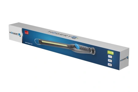 HOEGERT Фонарь светодиодный 400 люмен, на магнитном шарнире, USB