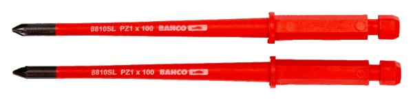 Изолированная отверточная вставка под винты Pozidriv 8810SL-2P – 8820SL-2P