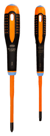 Набор изолированных отверток ERGO™ с тонким стержнем, 2 шт. BE-9890SL