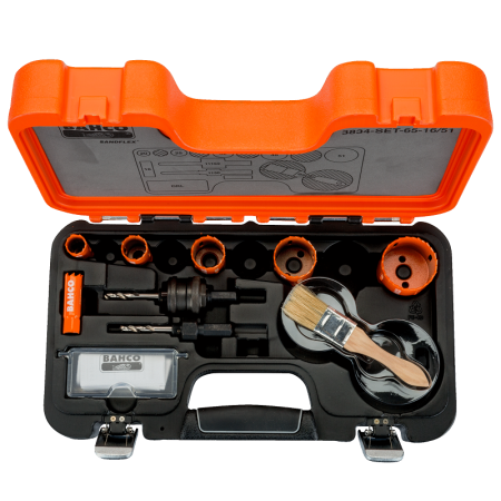 Наборы биметаллических кольцевых пил Sandflex 3834-65-16/51