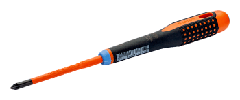 Изолированные отвертки ERGO™ под комбинированные винты со шлицем и Pozidriv с тонким стержнем BE-8710SL – BE-8720SL