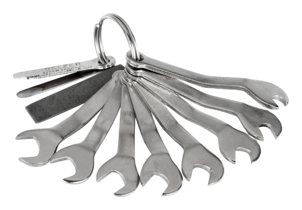 Набор рожковых ключей для точных работ, на кольце 3280M