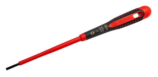 Отвертки изолированные с рукояткой ERGO™ под винты со шлицем BE-8010S – BE-8065S