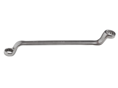 Накидной ключ двусторонний метрических размеров, изогнутый 2M