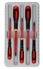 Набор изолированных отверток ERGO™ с тонким стержнем под винты со шлицем и Pozidriv, 5 шт. BE-9882SL