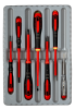 Набор изолированных комбинированных отверток ERGO™ под винты со шлицем и Phillips, 7 шт. BE-9887S