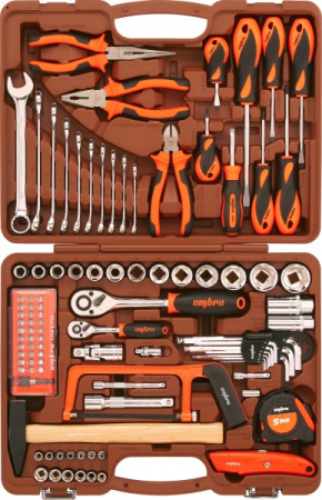 Набор инструмента универсальный 1/4", 1/2"DR, 101 предмет