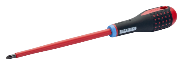 Отвертки изолированные с рукояткой ERGO™ под винты Pozidriv BE-8800S – BE-8840S