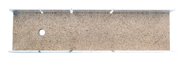 Стусло алюминиевое с основанием из ДСП 234-A