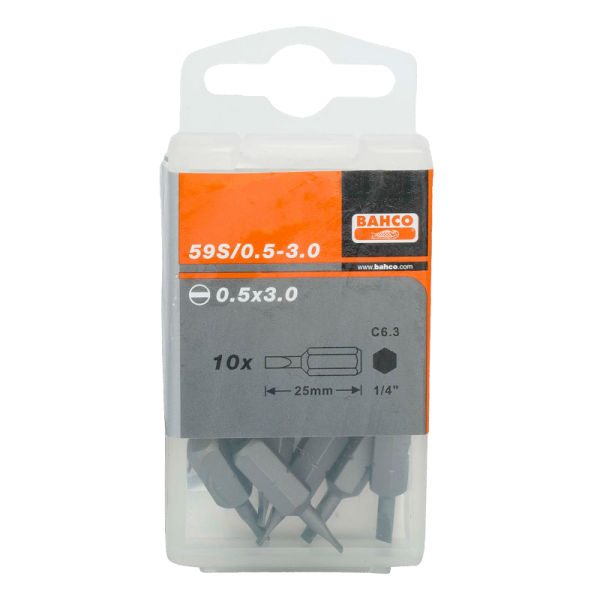 1/4″Биты под винты со шлицем 59S