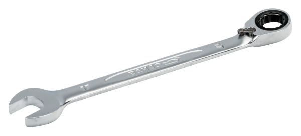 Комбинированный ключ метрических размеров, с храповиком 1RM