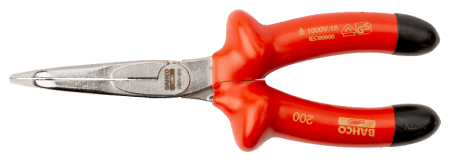 Изолированные плоскогубцы с изогнутыми губками, 60° 2427V