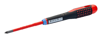 Изолированные отвертки ERGO™ под винты Pozidriv с тонким стержнем BE-8810SL – BE-8820SL