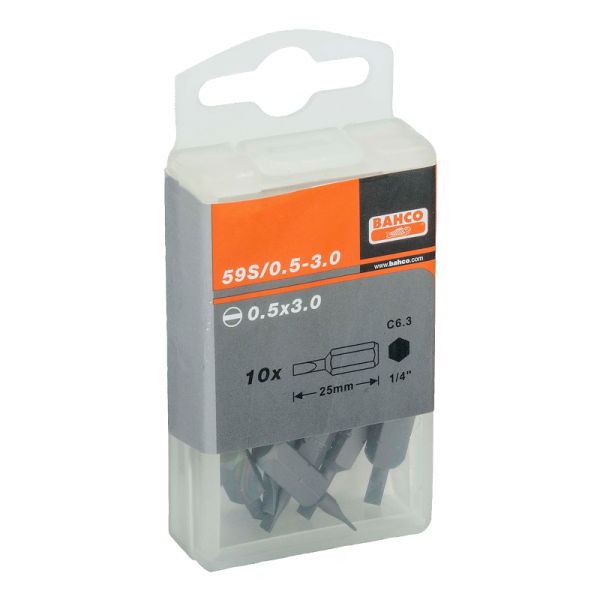 1/4″Биты под винты со шлицем 59S