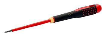 Изолированные отвертки ERGO™ под винты со шлицем с тонким стержнем BE-8220SL – BE-8255SL