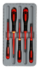 Набор изолированных отверток ERGO™ с тонким стержнем под винты со шлицем и Phillips, 5 шт. BE-9881SL