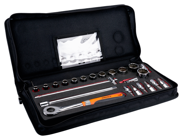 Набор торцевых головок в чехле 7823DET