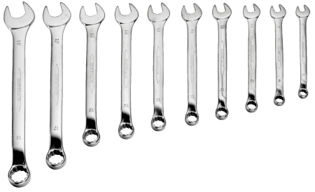 Комбинированный ключ метрических размеров, с изгибом 1952M/SB1952M