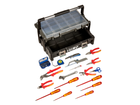 Набор электрика в пластиковом ящике IRIMO 9023PT565TS1