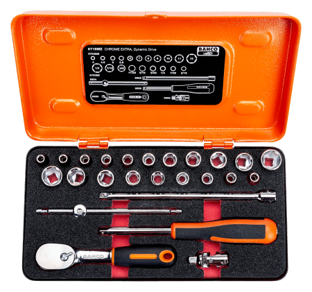 Набор торцевых головок 6715MZ Набор торцевых головок 6715MZ