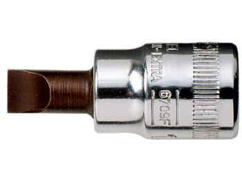 Торцевая головка с отверткой под винты со шлицем 6709F-SB6709F