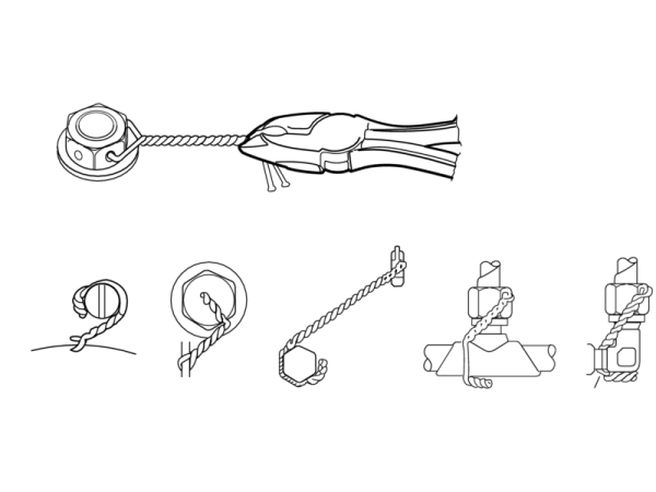 Плоскогубцы для скручивания проволоки с изогнутыми губками, 30⁰ 2855
