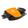 Набор оксидированных шестигранников под винты TORX® BE-9575