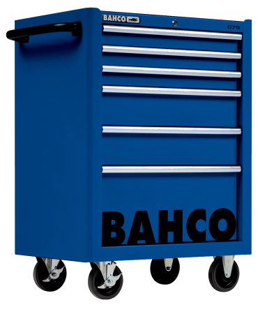 Инструментальная тележка с 6 выдвижными ящиками 1475K6