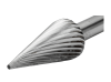 Бор-фреза коническая, заостренная, индивидуальная упаковка HSSG-M-S