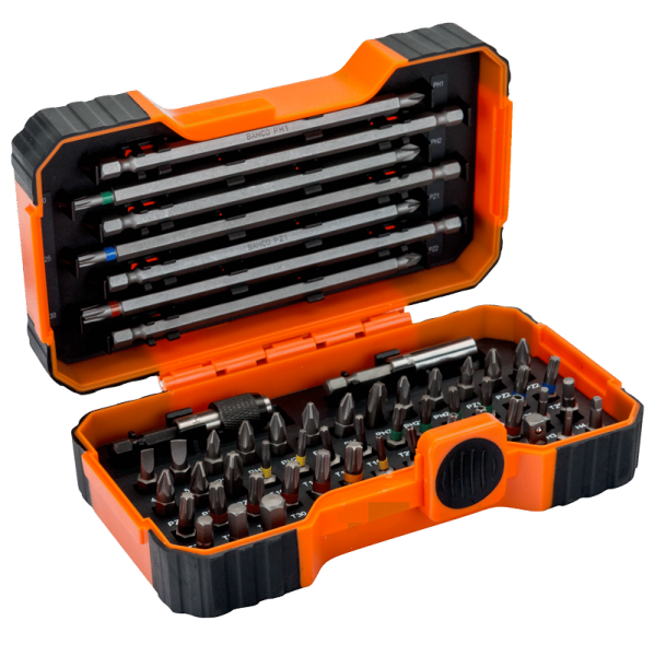 1/4″Набор бит 54 предмета, SL,PH,PZ,TORX,TR,HEX,R, магнитный держатель 59/S54BC 1/4″Набор бит 54 предмета, SL,PH,PZ,TORX,TR,HEX,R, магнитный держатель 59/S54BC