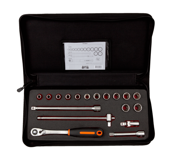 Набор торцевых головок в чехле 7818DST