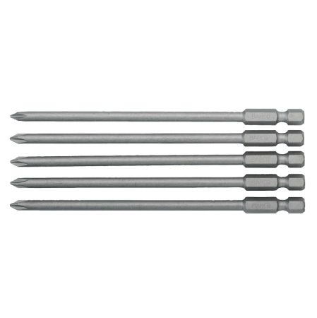 Стандартные биты для отверток Phillips, 125 мм 59S/125PH