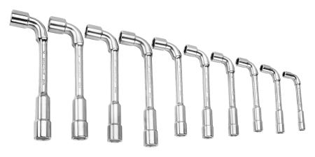 Набор двойных торцевых изогнутых ключей, картонная упаковка 29M/10