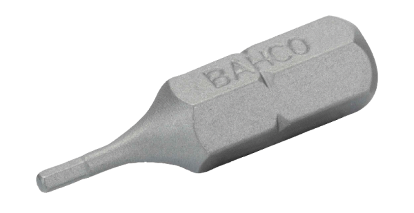 Стандартные биты для отверток под винты с шестигранной головкой, метрические размеры, 25 мм 59S/H mm