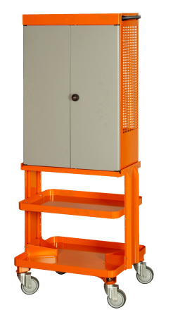 Двухдверный инструментальный шкаф на колесах 1495CD60W