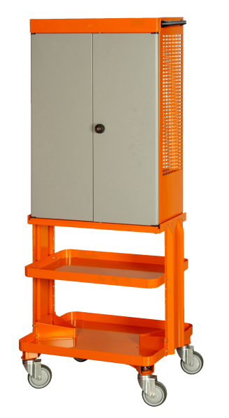 Двухдверный инструментальный шкаф на колесах 1495CD60W